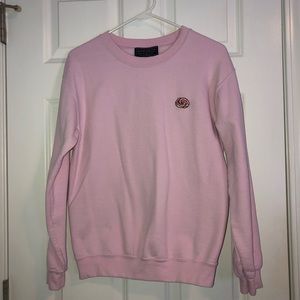 ODD Future pink crew neck sweater